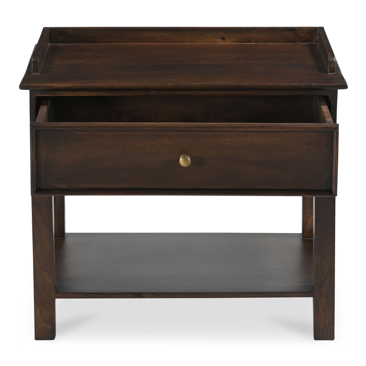 Maeve Dark Brown Nightstand by MOES at Eve Furniture