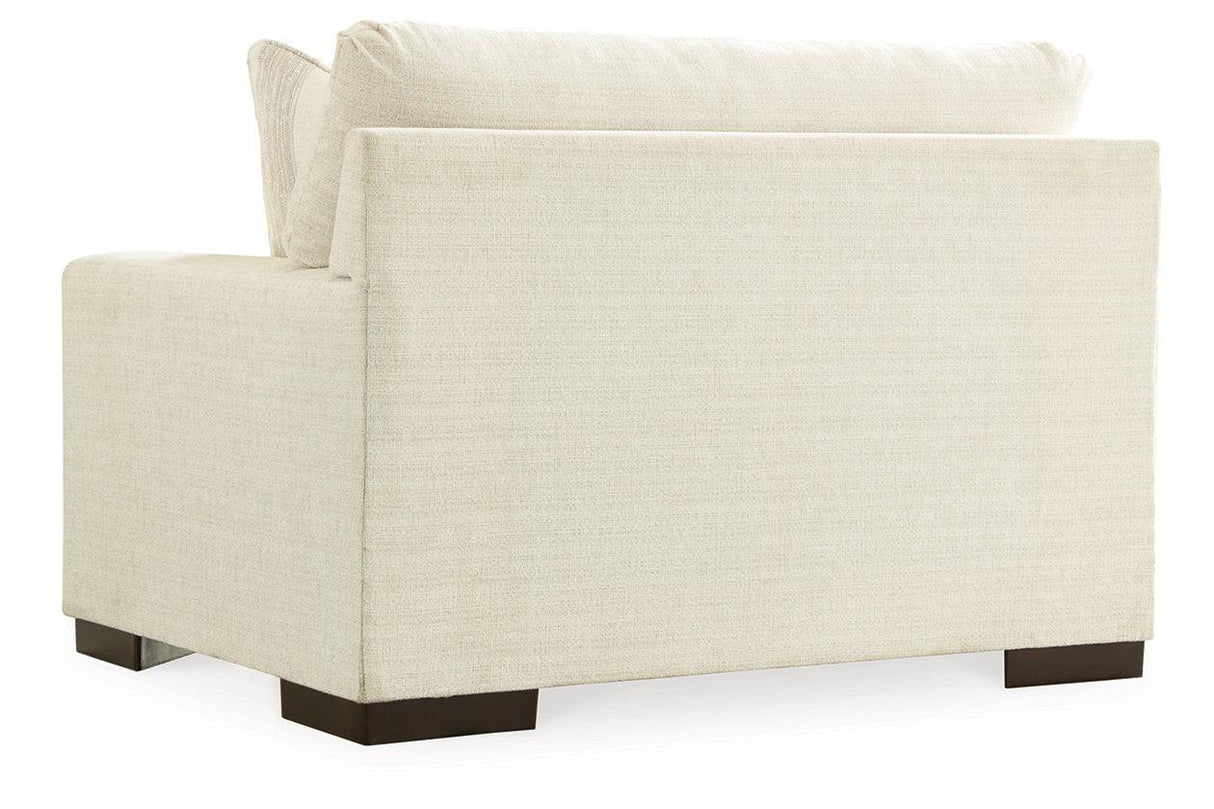 Maggie Birch Sofa, Chair and Ottoman by Ashley at Eve Furniture