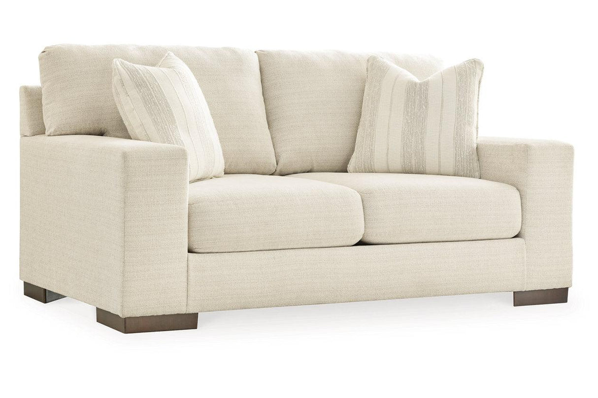Maggie Birch Sofa, Loveseat, Chair and Ottoman by Ashley at Eve Furniture