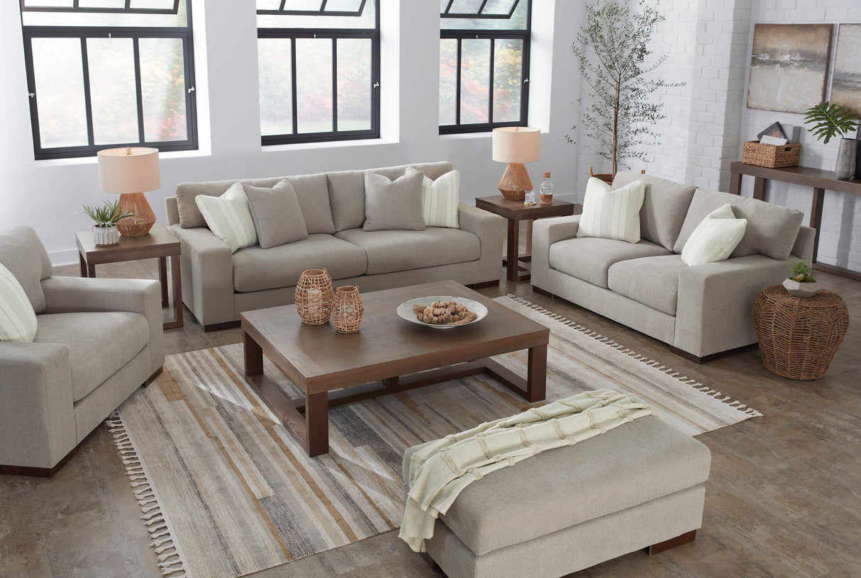Maggie Flax Living Room Set by Ashley at Eve Furniture