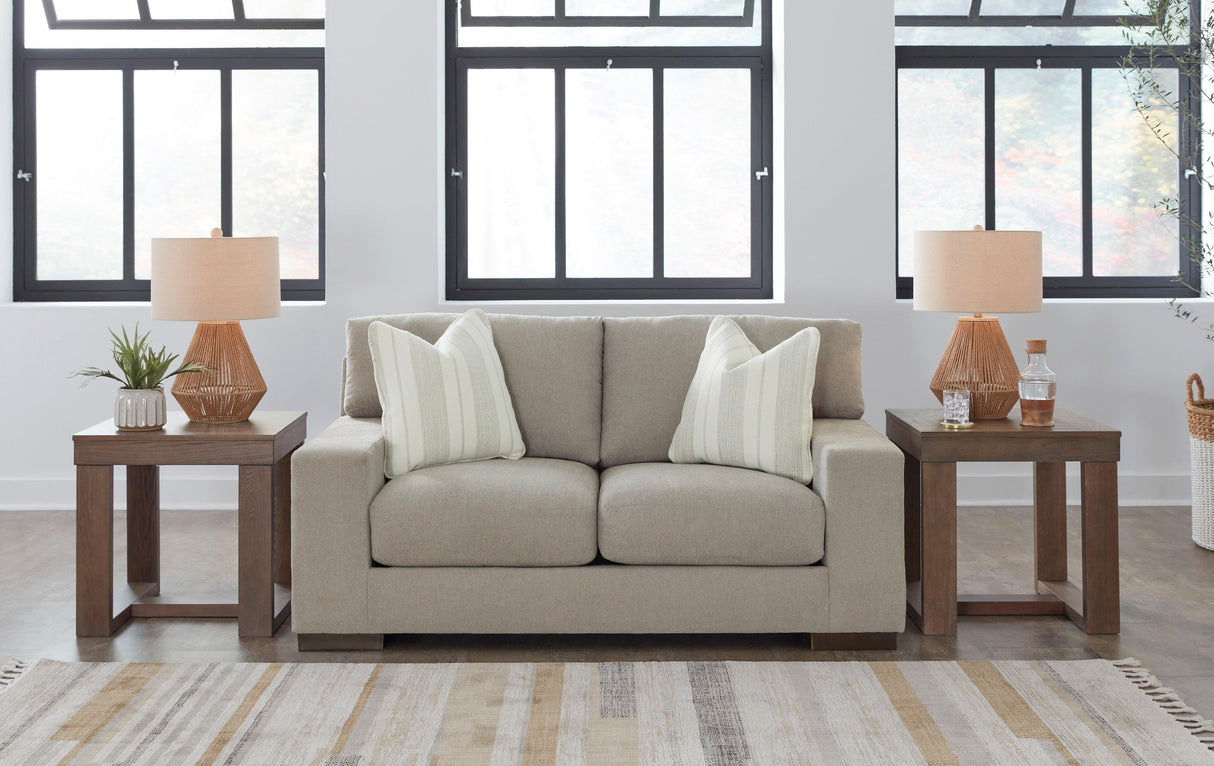 Maggie Flax Living Room Set by Ashley at Eve Furniture