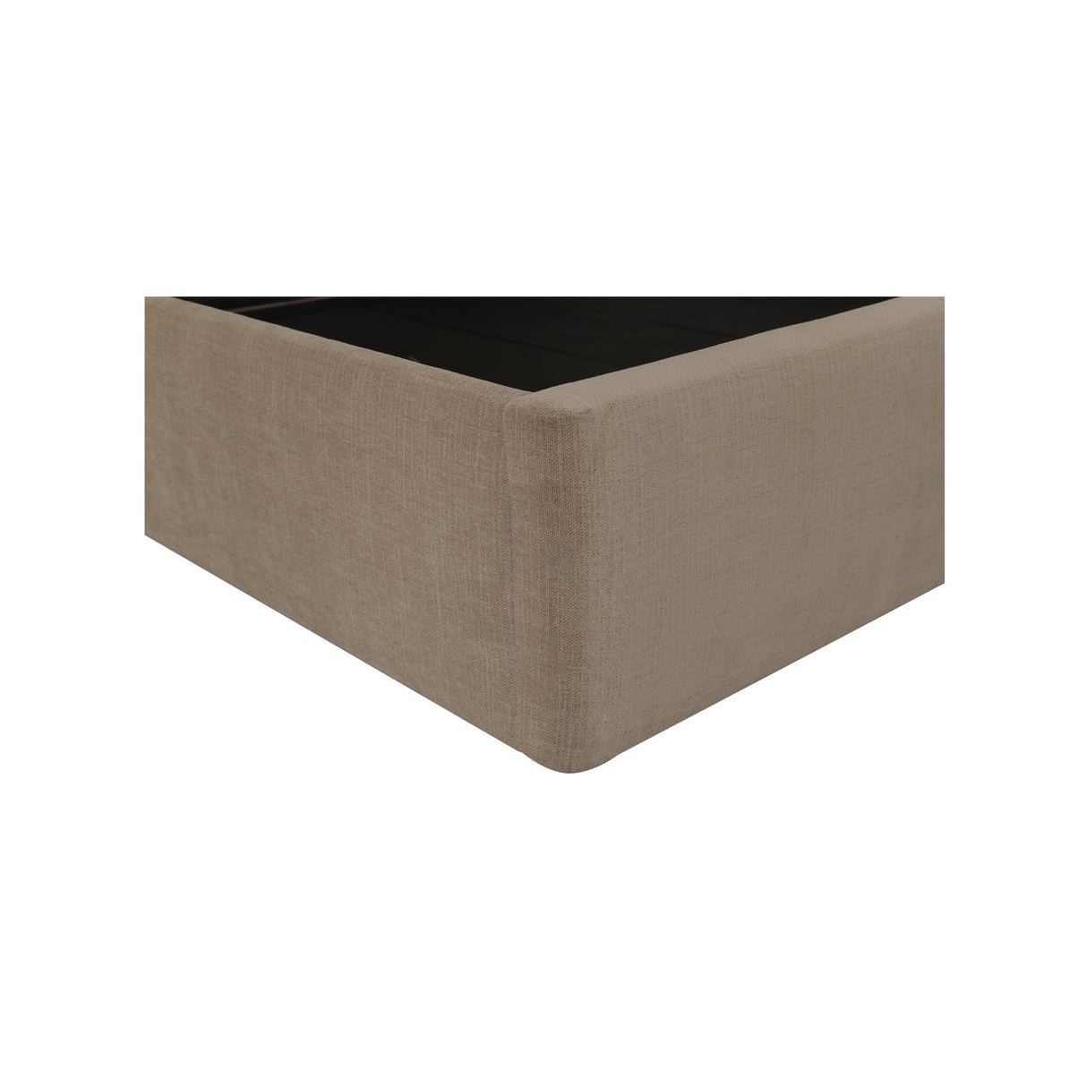 Maggie Taupe Queen Storage Bed by Moe's Home at Eve Furniture