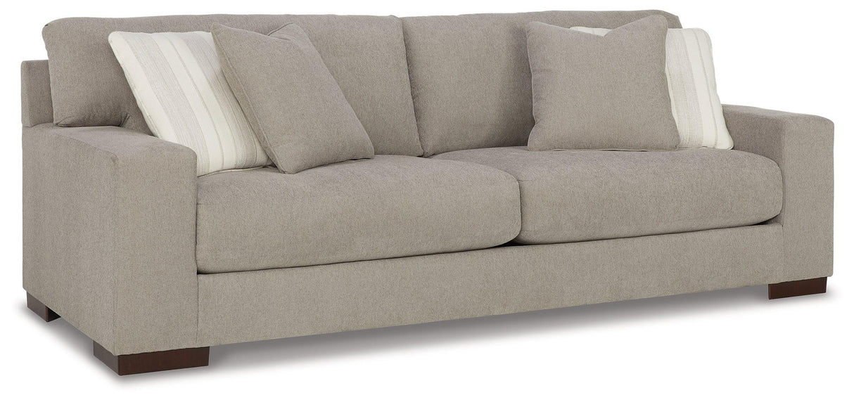 Maggie Flax Sofa by Ashley at Eve Furniture