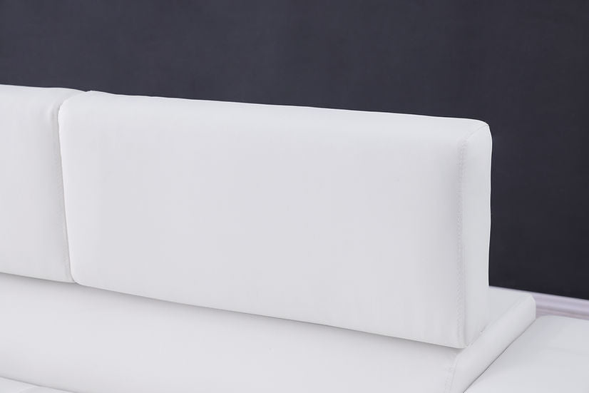 Magic (LED & Speaker) White Sectional by New Era Innovations at Eve Furniture