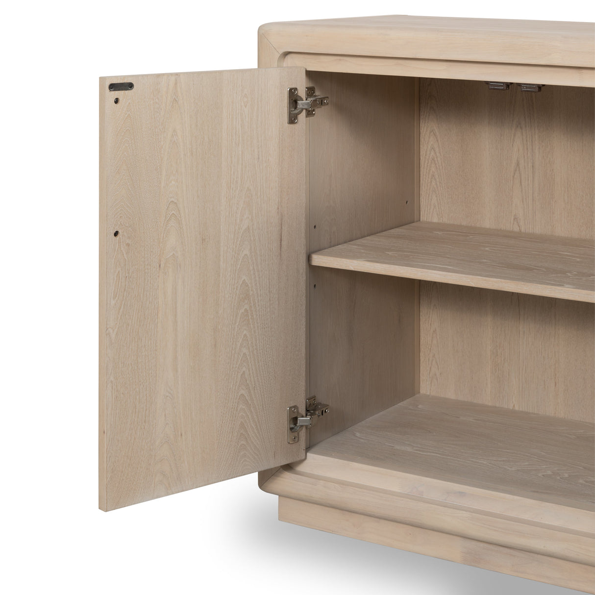 Magnolia 4 Door Wooden Sideboard in Daffodil by Modus Furniture at Eve Furniture