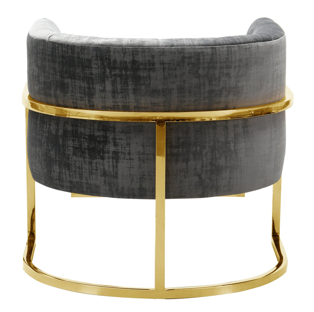 Magnolia Velvet Accent Chair with Gold Base by TOV Furniture at Eve Furniture