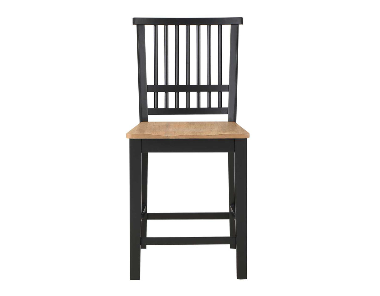 Magnolia 24-inch Height Two-Tone Counter Stool by Steve Silver at Eve Furniture