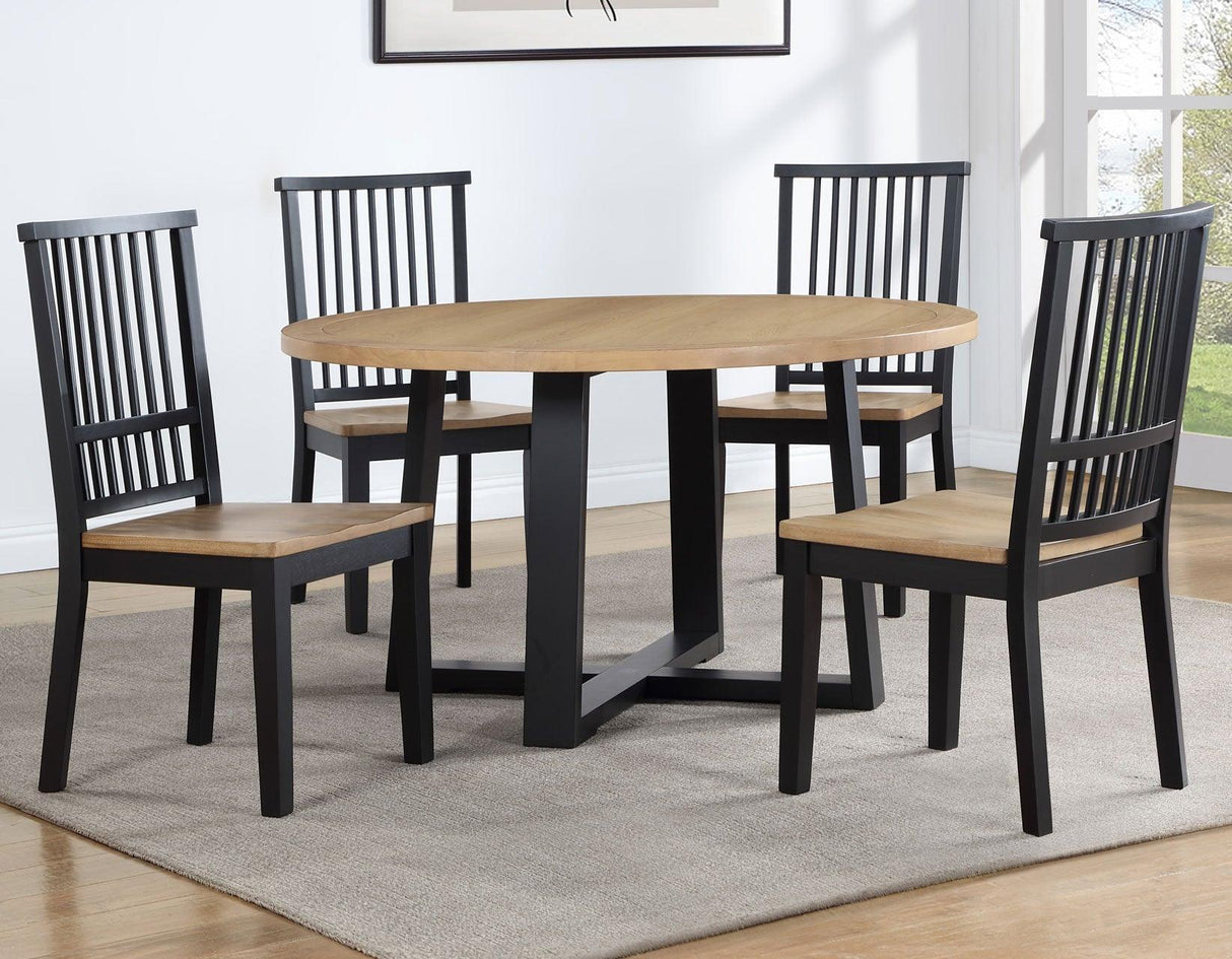 Magnolia 54-inch Round Table by Steve Silver at Eve Furniture
