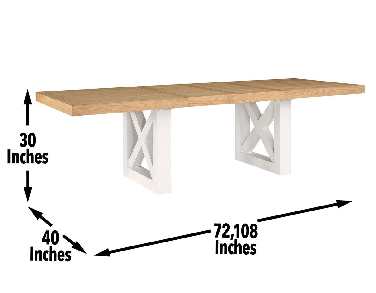 Magnolia 72-108-inch Table by Steve Silver at Eve Furniture