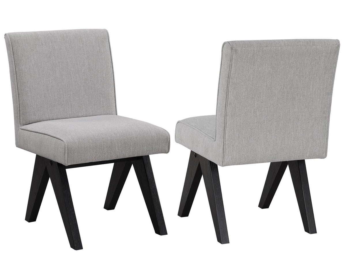 Magnolia Side Chair, Black by Steve Silver at Eve Furniture