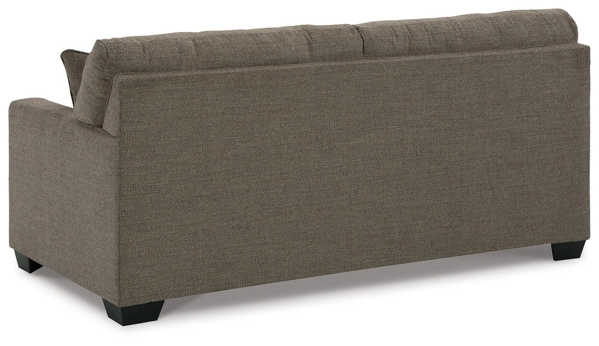 Mahoney Chocolate Sofa by Ashley at Eve Furniture