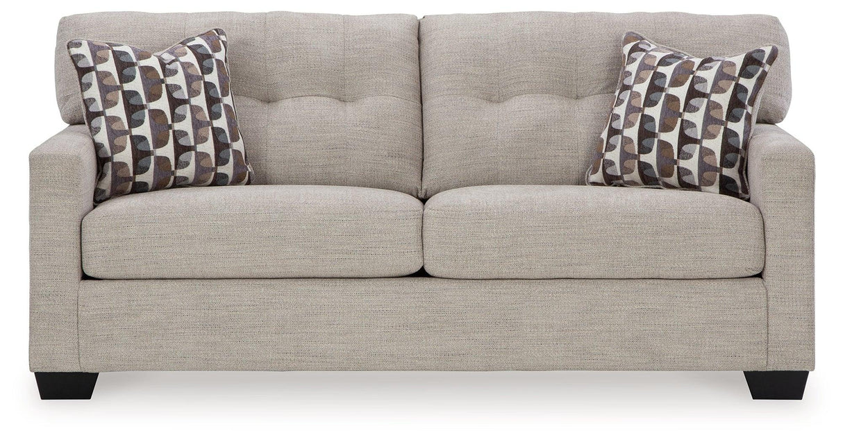 Mahoney Pebble Full Sofa Sleeper by Ashley at Eve Furniture