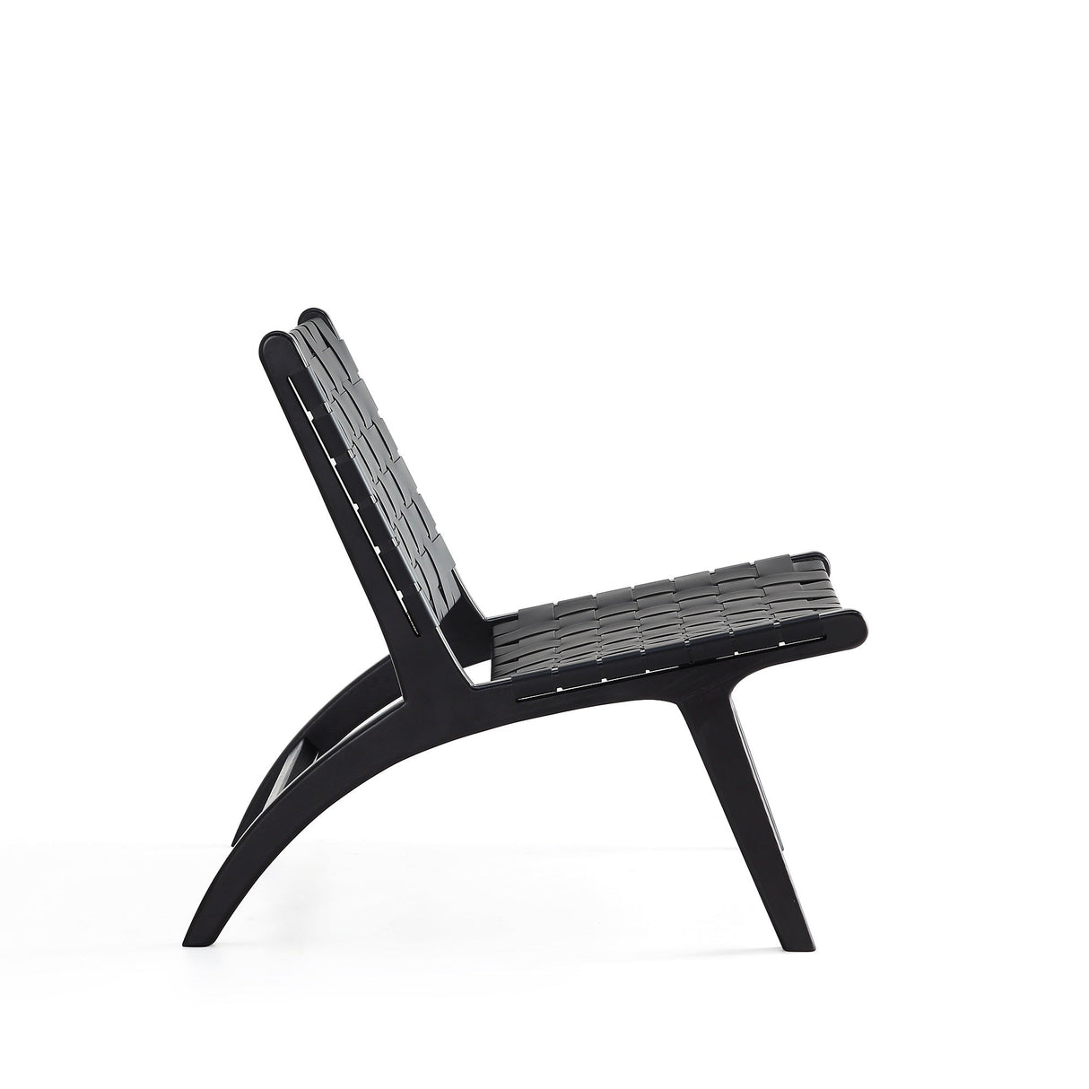 Maintenon Leatherette Accent Chair in Black (set of 2) by Manhattan Comfort at Eve Furniture