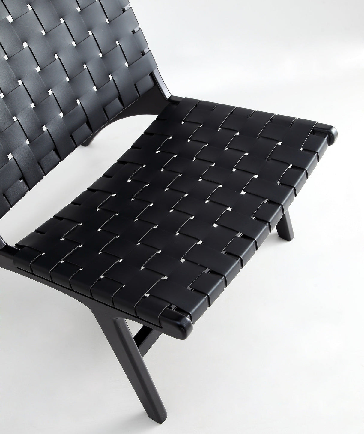 Maintenon Leatherette Accent Chair in Black (set of 2) by Manhattan Comfort at Eve Furniture