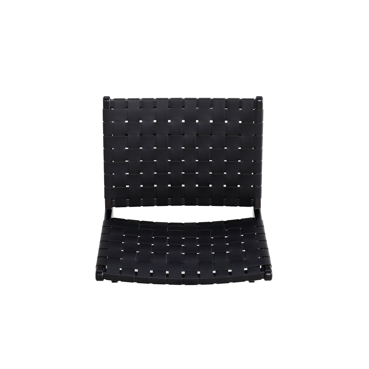 Maintenon Leatherette Accent Chair in Black (set of 2) by Manhattan Comfort at Eve Furniture