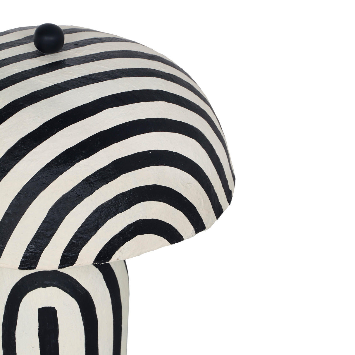 Maiori Striped Papier Mache Table Lamp by TOV Furniture at Eve Furniture