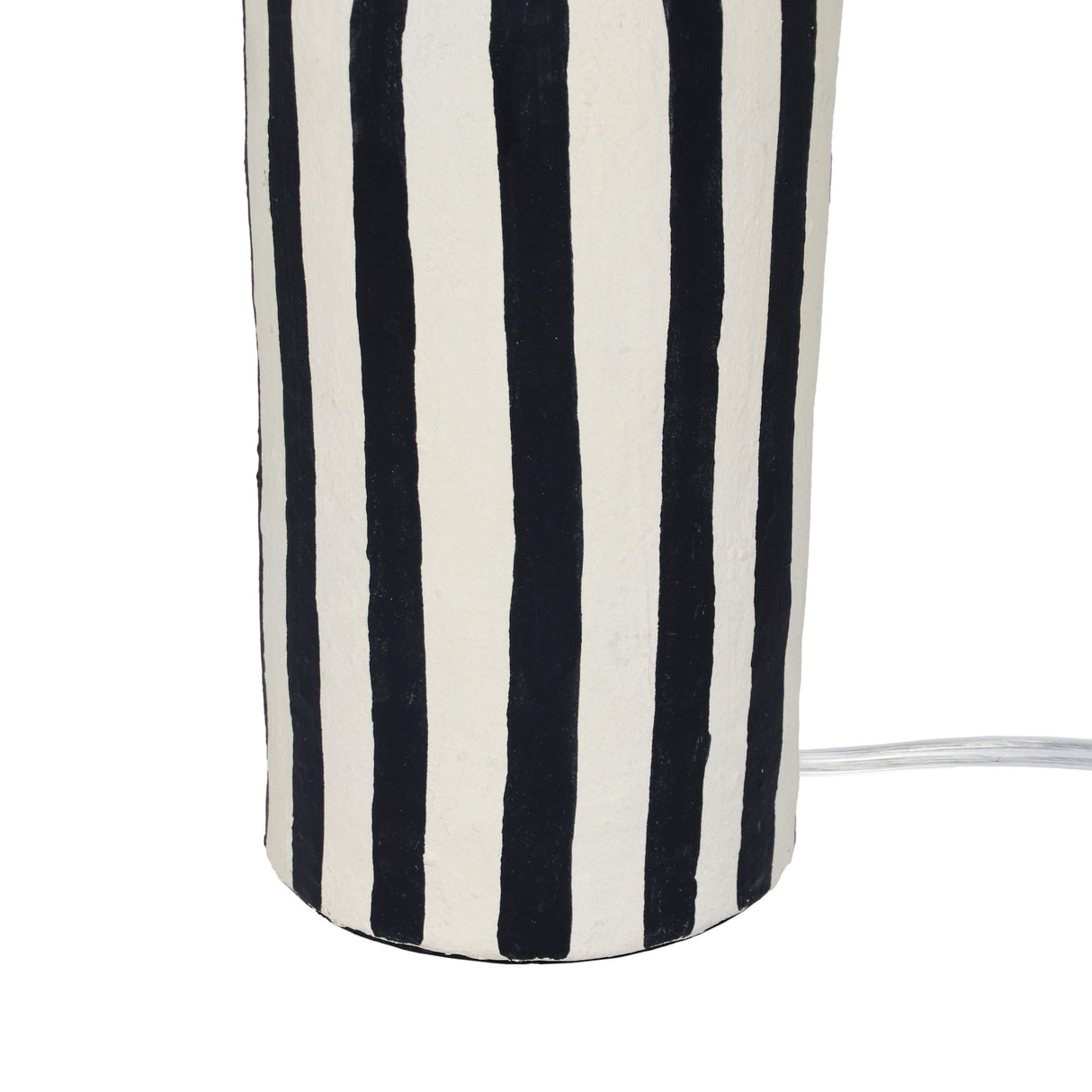 Maiori Striped Papier Mache Table Lamp by TOV Furniture at Eve Furniture