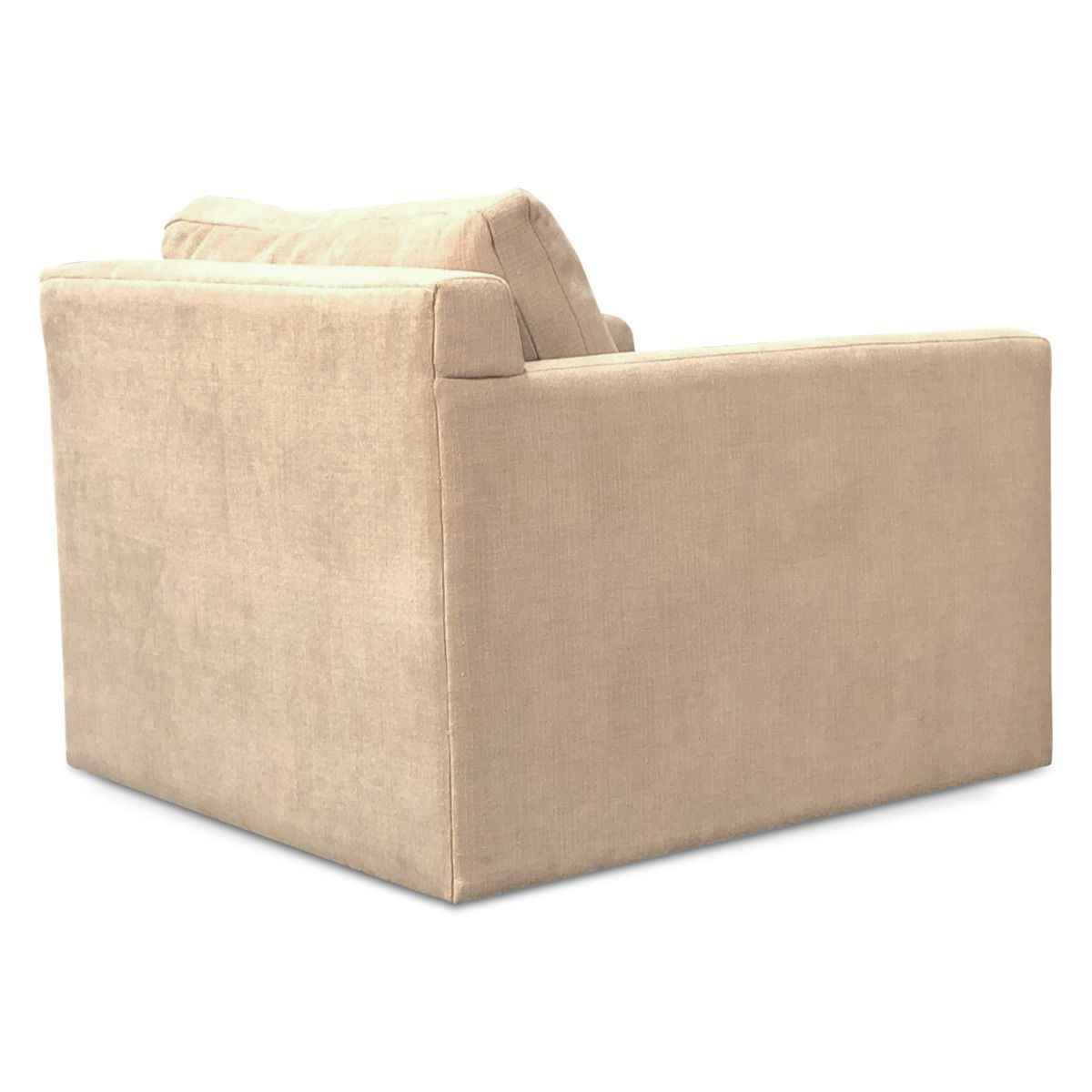 Maison Gianna Accent Chair in Oat Chenille Fabric by Home Trends & Design at Eve Furniture
