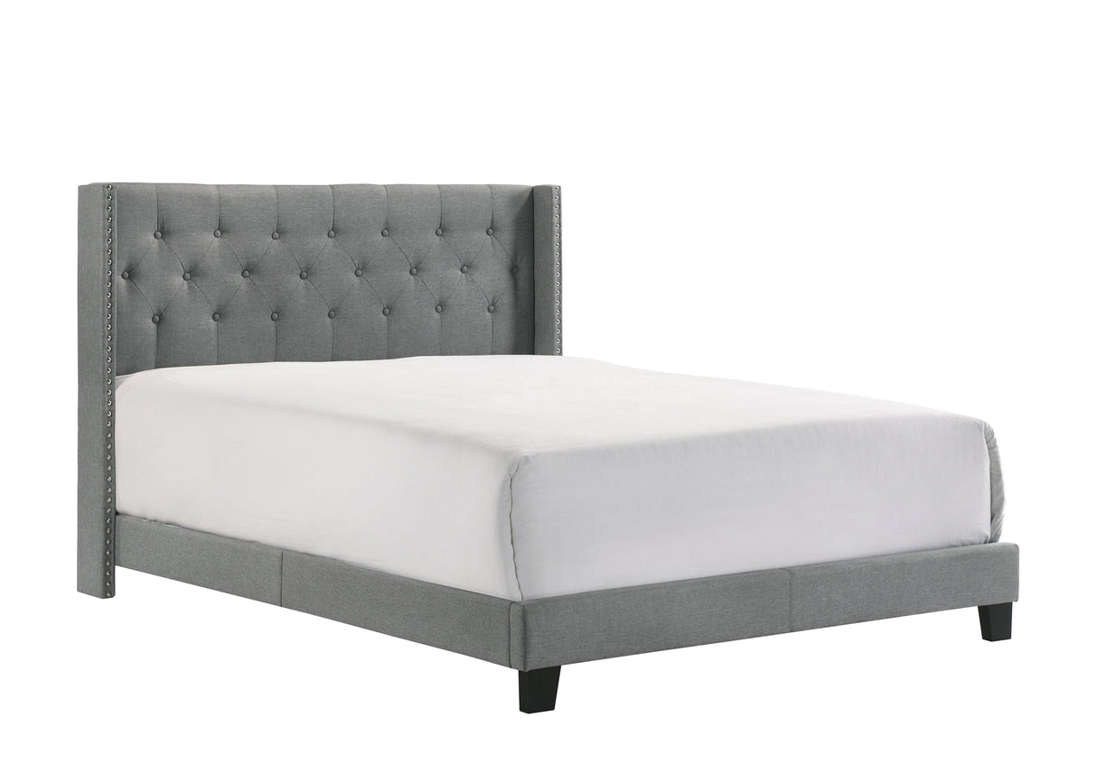 Makayla Gray Queen Bed by Crown Mark at Eve Furniture