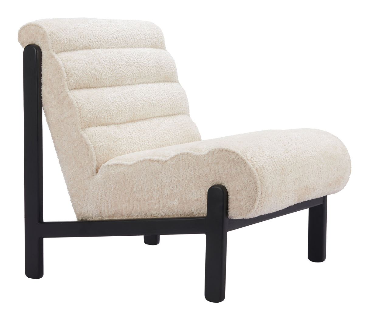 Maki Beige Accent Chair by Zuomod at Eve Furniture