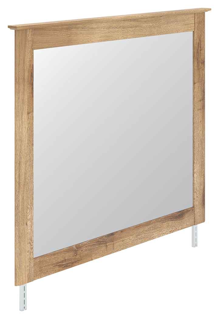 Makidern Tan Bedroom Mirror by Ashley at Eve Furniture