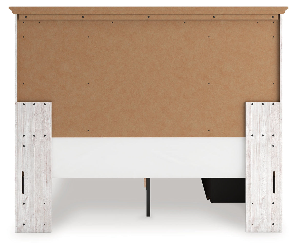 Makidern Whitewash Queen Panel Storage Bed by Ashley at Eve Furniture