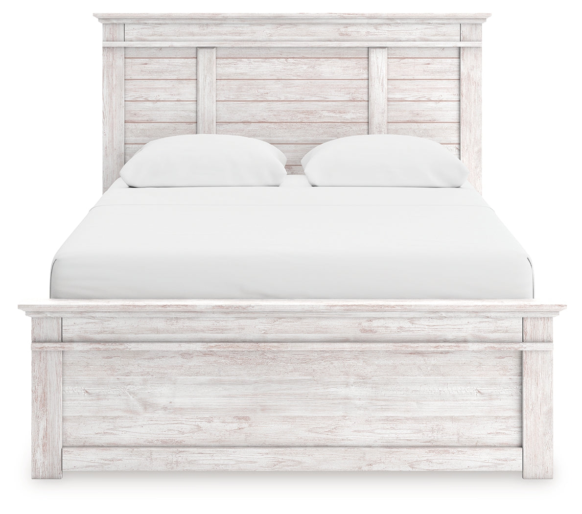 Makidern Whitewash Queen Panel Storage Bed by Ashley at Eve Furniture