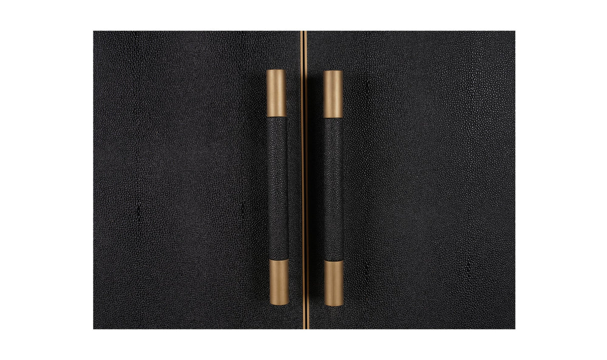 Mako Bar Cabinet Black by Moe's Home at Eve Furniture