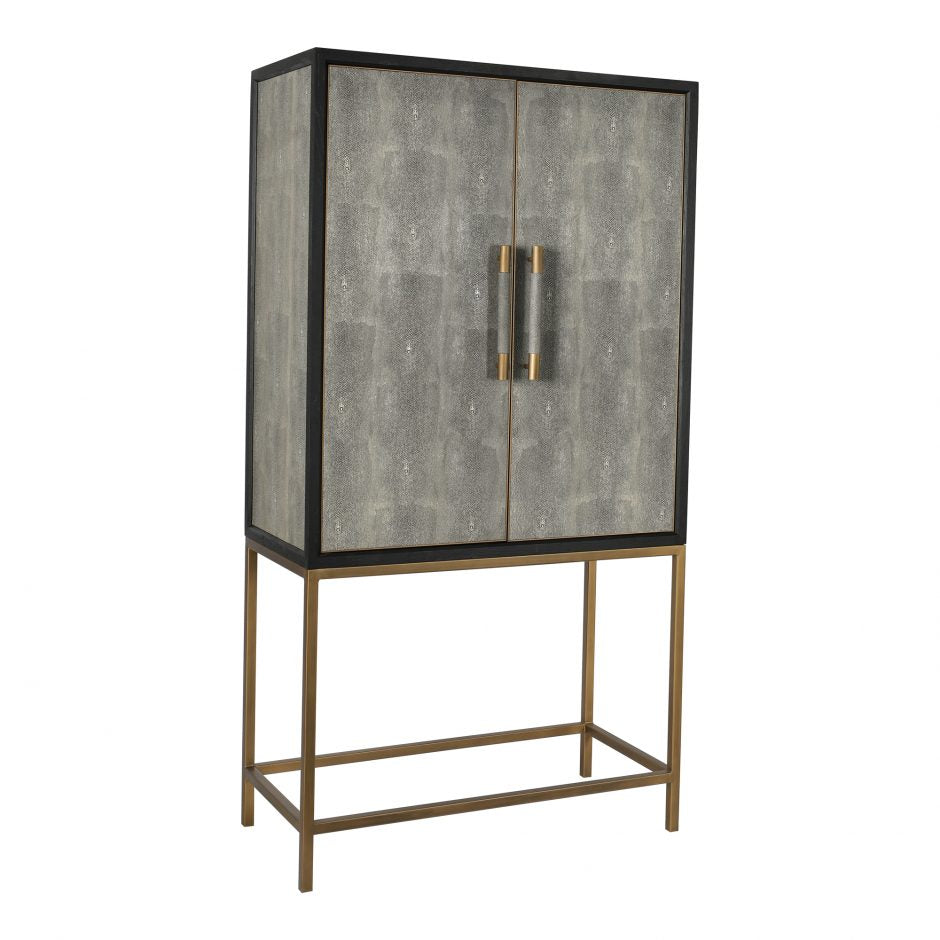 Mako Bar Cabinet Grey by Moe's Home at Eve Furniture
