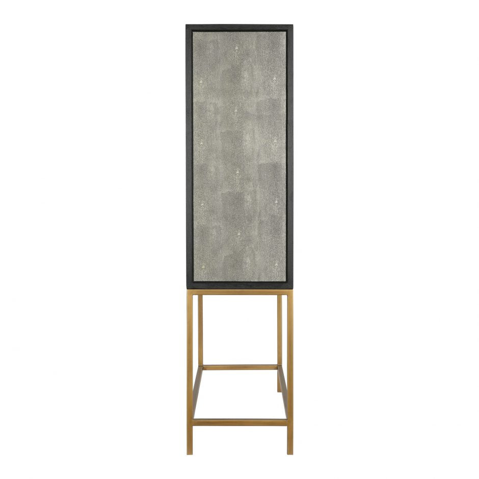 Mako Bar Cabinet Grey by Moe's Home at Eve Furniture