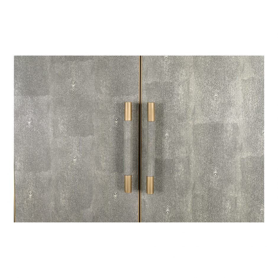 Mako Bar Cabinet Grey by Moe's Home at Eve Furniture