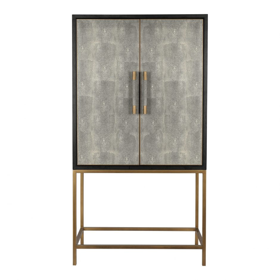 Mako Bar Cabinet Grey by Moe's Home at Eve Furniture