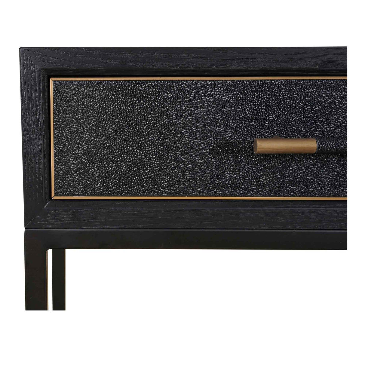 Mako Black Console Table by Moe's Home at Eve Furniture
