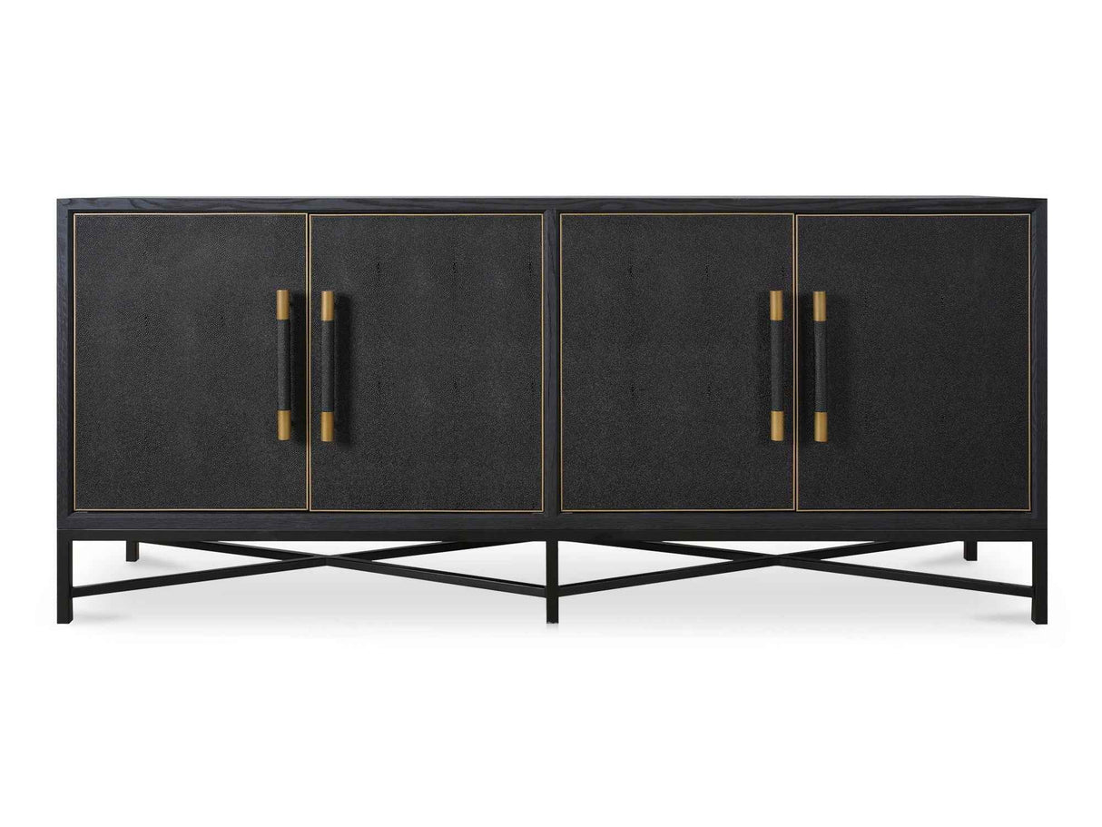 Mako Black Sideboard by Moe's Home at Eve Furniture