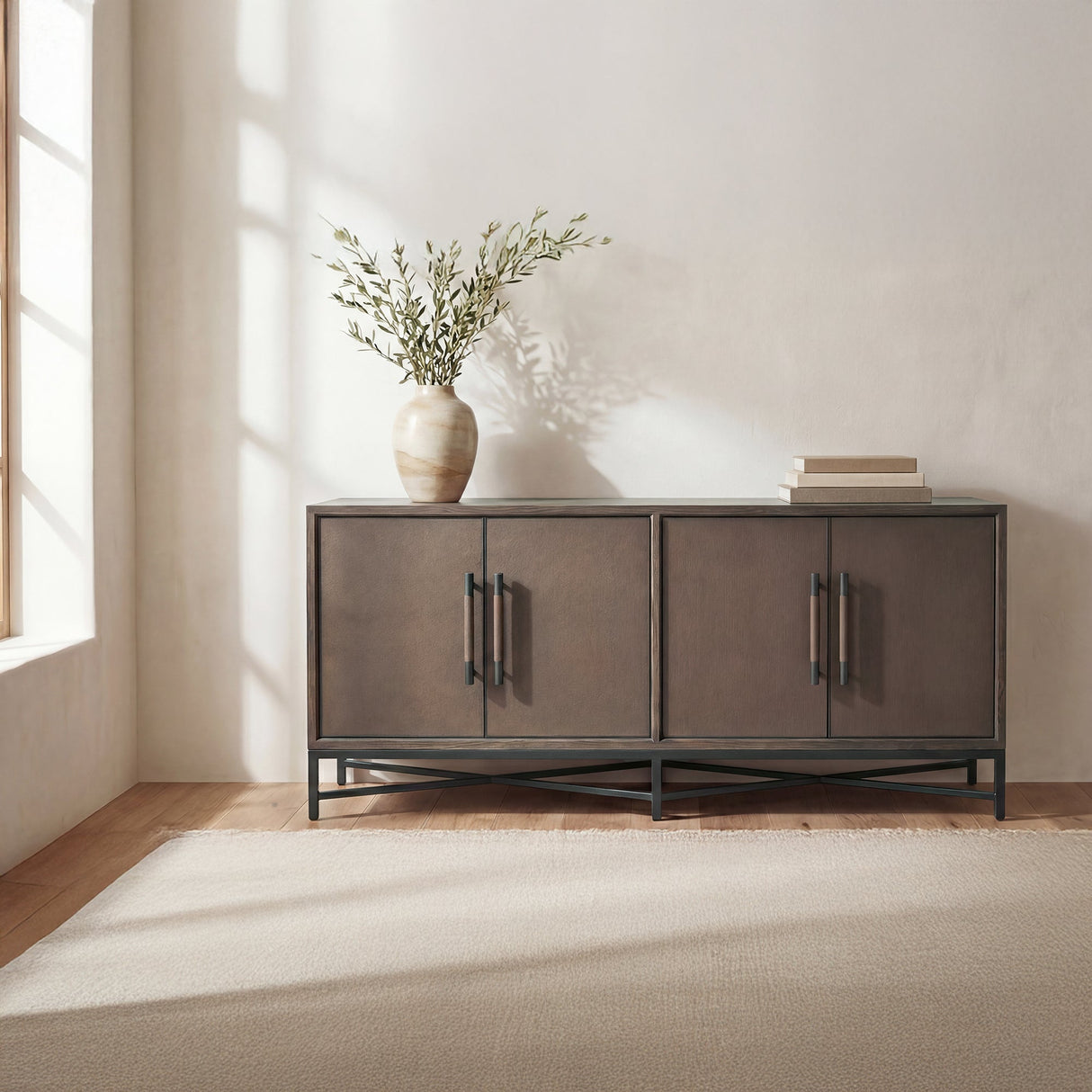 Mako Brown Sideboard by MOES at Eve Furniture