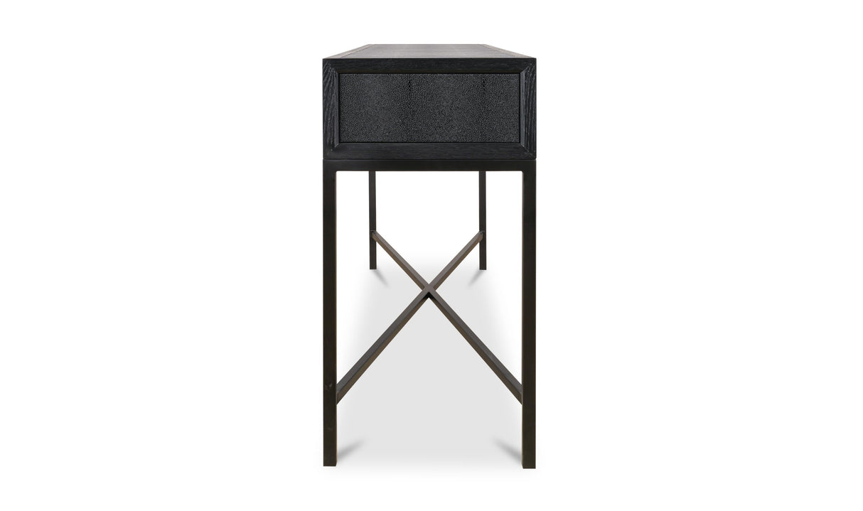 Mako Console Table Black by Moe's Home at Eve Furniture