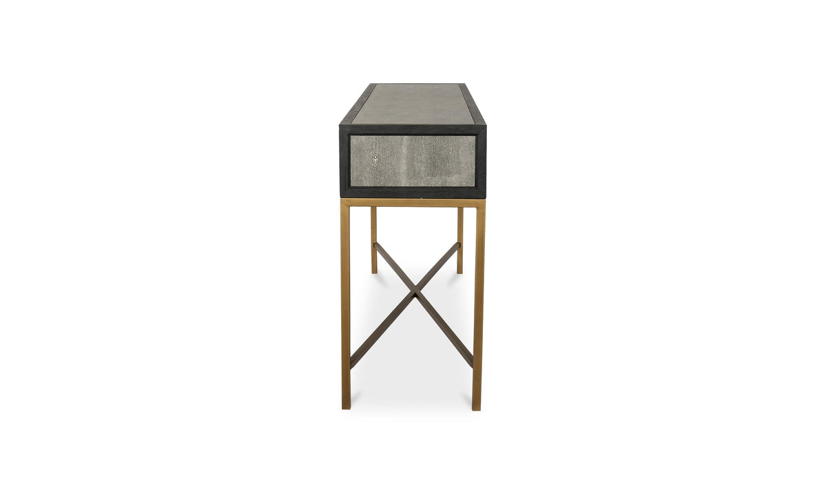 Mako Console Table Grey by Moe's Home at Eve Furniture
