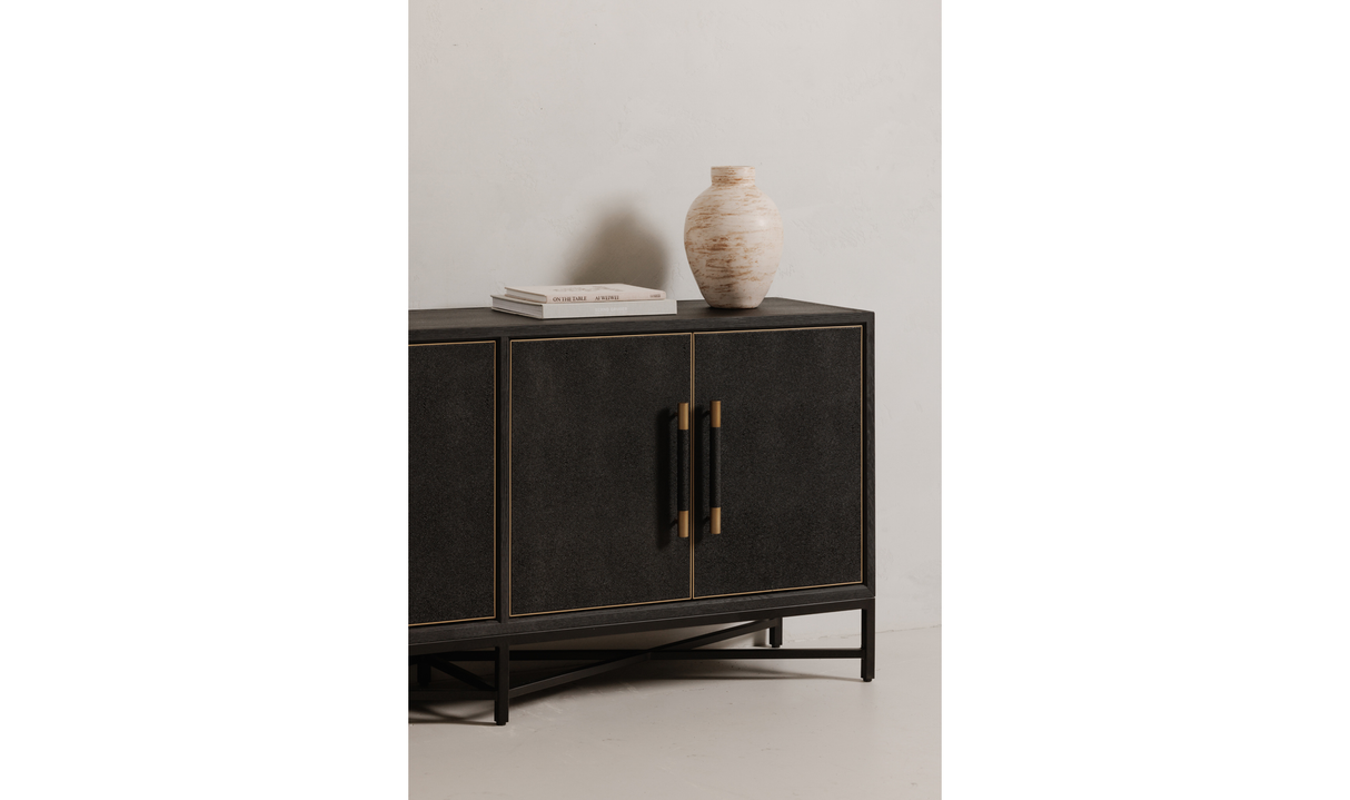 Mako Sideboard Black by Moe's Home at Eve Furniture