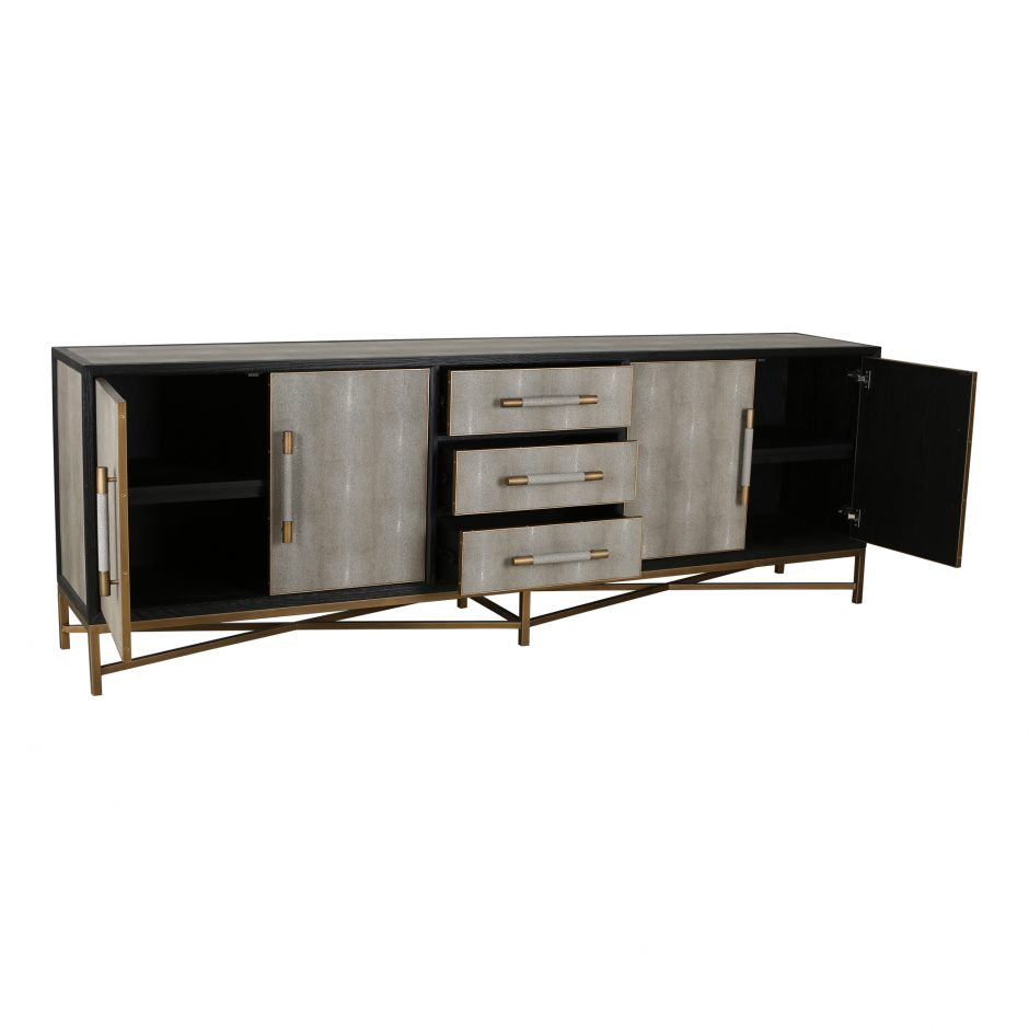 Mako Sideboard Large Grey by Moe's Home at Eve Furniture
