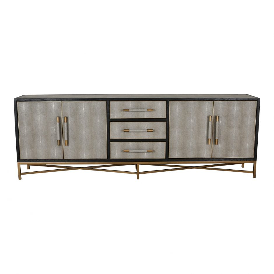Mako Sideboard Large Grey by Moe's Home at Eve Furniture