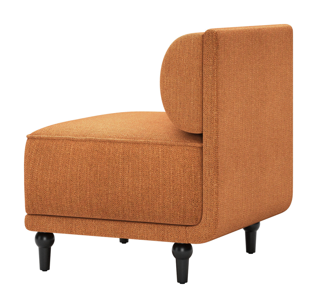 Malben Brown Middle Chair by Zuomod at Eve Furniture