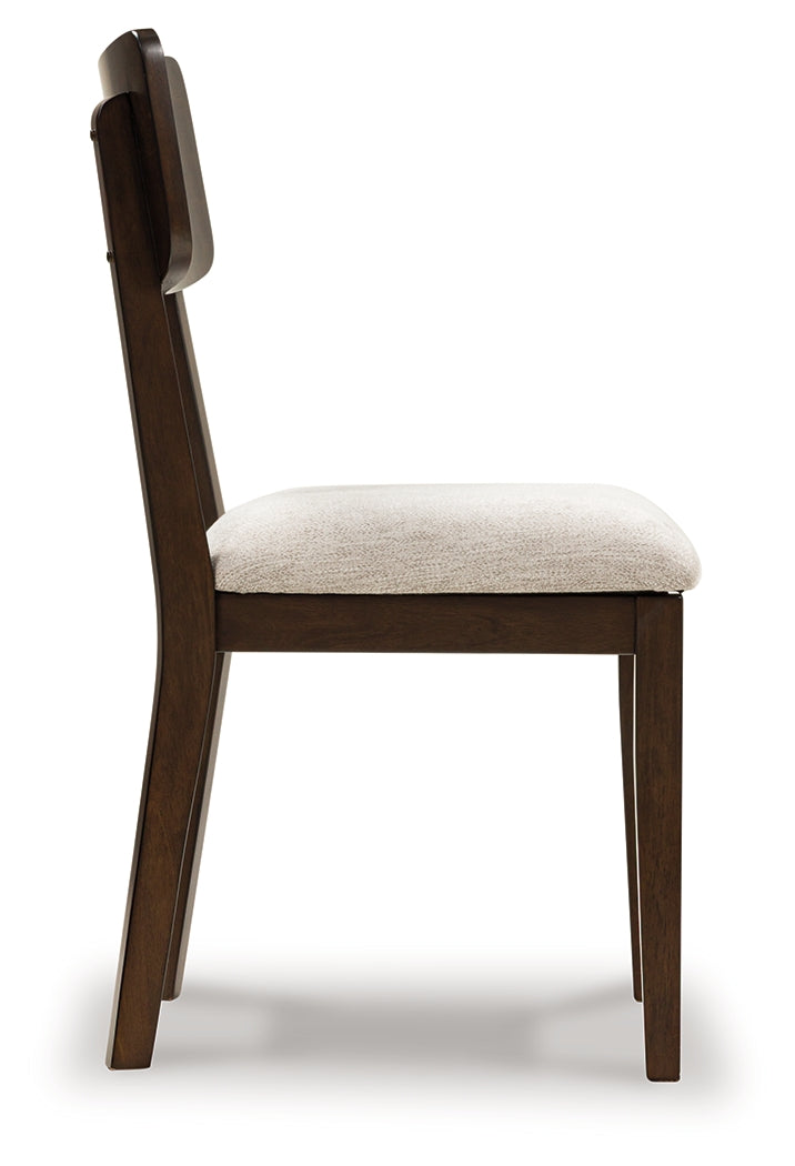 Mallenette Merlot Dining Chair, Set of 2 by ASHLEY FURNITURE at Eve Furniture