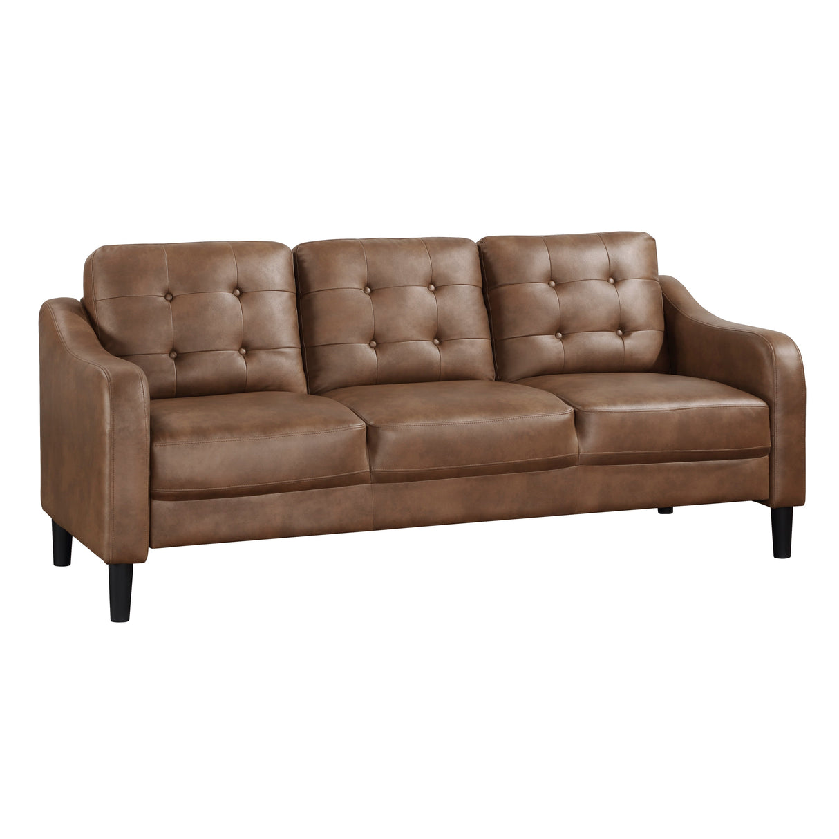 Mallory Brown Sofa by Homelegance at Eve Furniture
