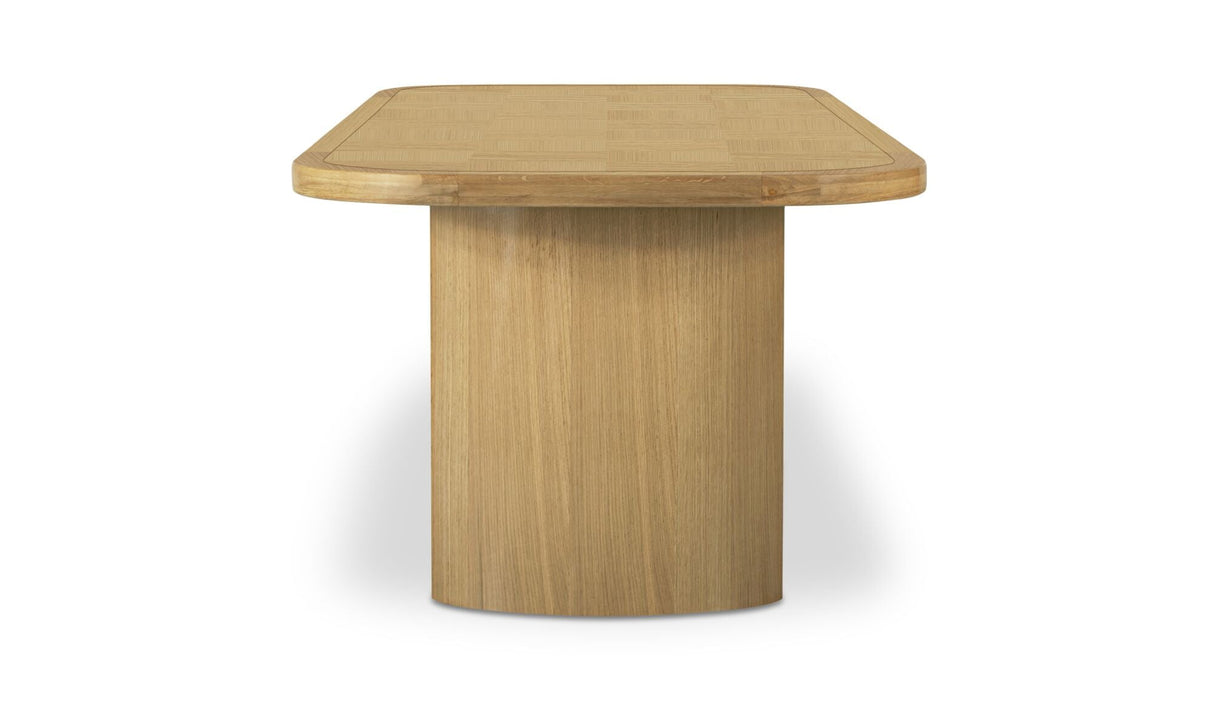 Mallory Dining Table Natural by Moe's Home at Eve Furniture