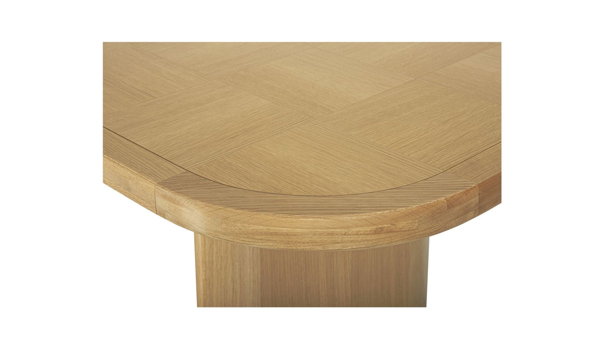 Mallory Dining Table Natural by Moe's Home at Eve Furniture