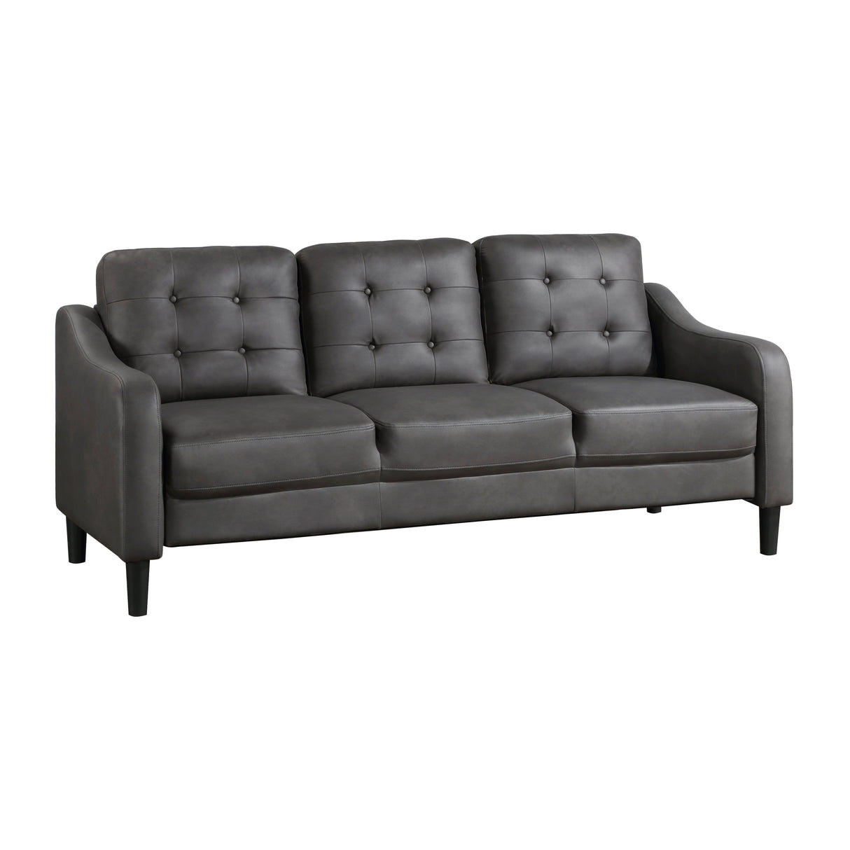 Mallory Gray Sofa by Homelegance at Eve Furniture