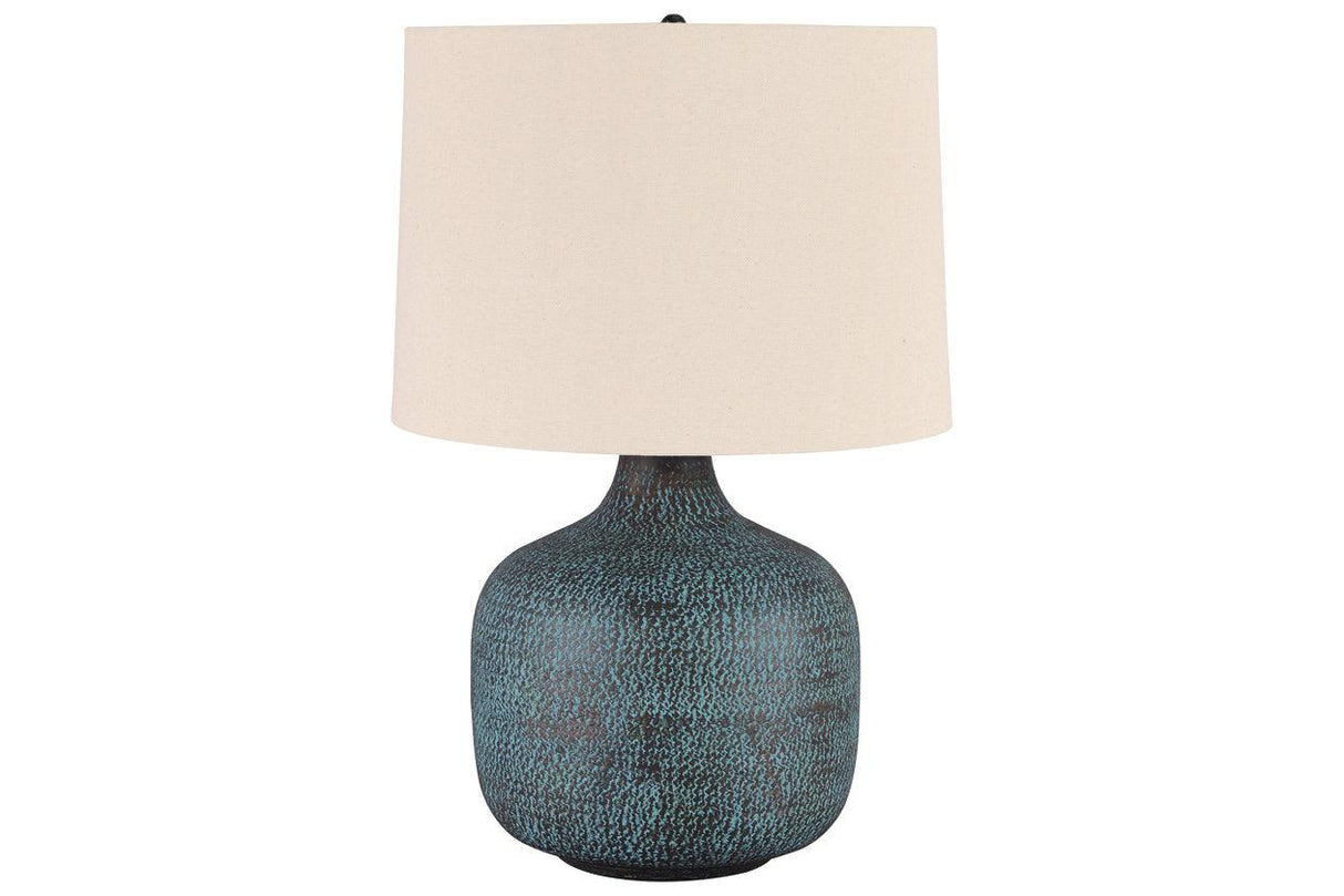 Malthace Patina Table Lamp by Ashley at Eve Furniture