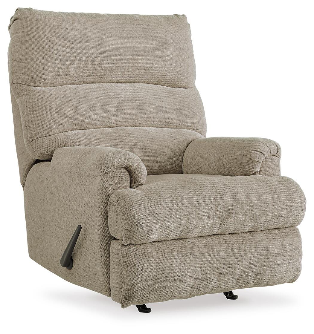 Man Fort Dusk Recliner by Ashley at Eve Furniture