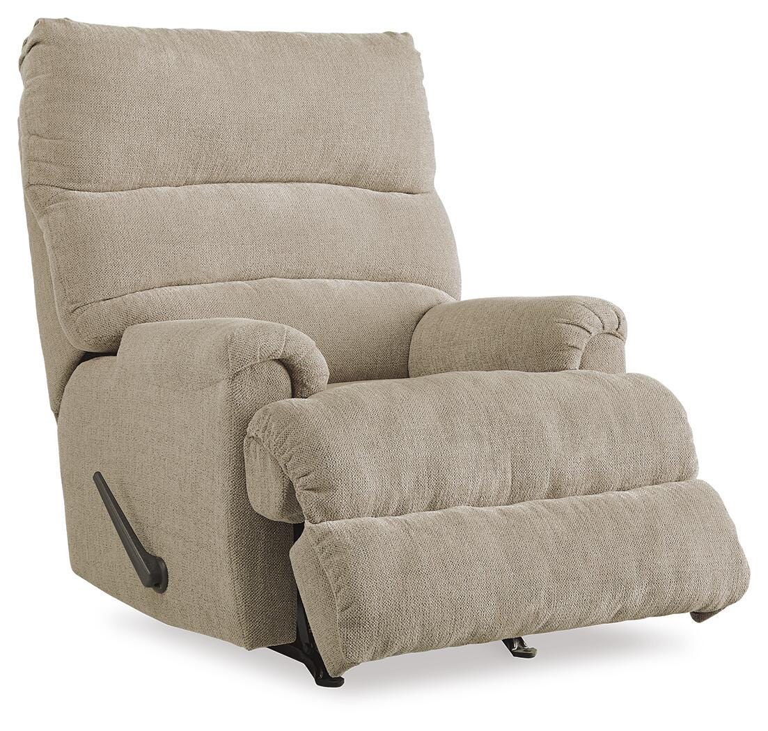 Man Fort Dusk Recliner by Ashley at Eve Furniture