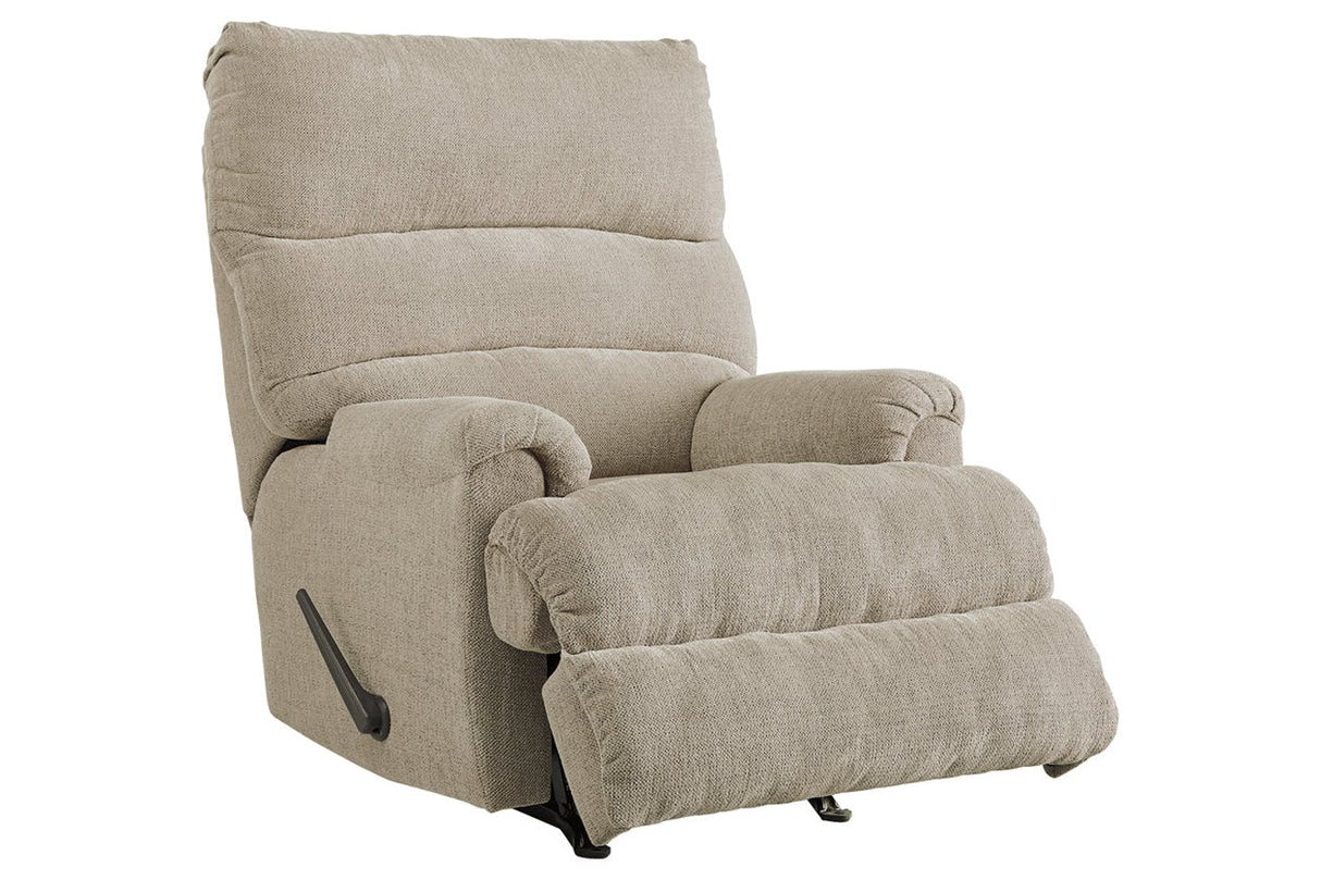 Man Fort Dusk Recliner by Ashley at Eve Furniture